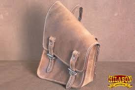 Motorcycle Bike Right Side Saddle Bag Leather Softail Rigid ...