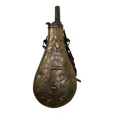 C. 1850 Mexican Civil War Peace Flask | Chairish