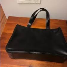 Lauren Ralph Lauren | Bags | Vintage Made In Korea Lauren Ralph Lauren Black Leather Handbag | Poshmark