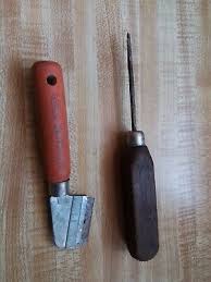 Vintage Glass Working Cutters Leather Sharpening Tools And Other Old Items | eBay