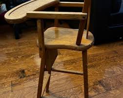 Antique Wood Doll Highchair. Cass Toys TM 1950s. - Etsy
