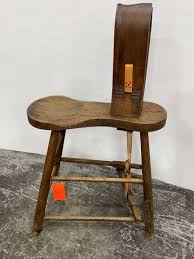 Vintage J.D. Randall wooden harness vise - Schneider Auctioneers LLC