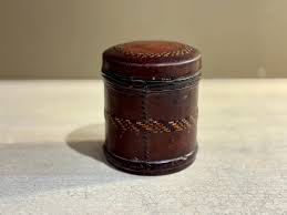 Vintage African Trench Art Leather Bound Waverly Cigarettes ...