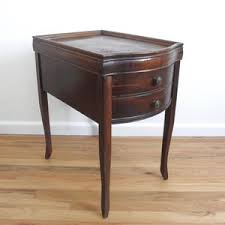 62537EC: Quality Mahogany 1 Drawer Nightstand or End Table - Etsy