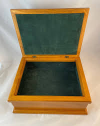 Vintage Golf Scene--Lemcke Woods Solid Hardwood Box-Rare Golfer Gift | eBay