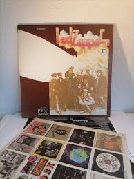 Led Zeppelin - Led Zeppelin II Vinyl Record Label Atlantic ...