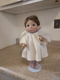 Lee Middleton Vinyl Boy Angel Doll 724 14" With Stand & Box ...