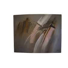 1970s Large Lee Reynold Abstracts Painting | Chairish