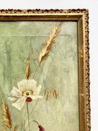 Antique Belle-Epoque French Floral Still-Life Oil Painting on Stretched Canvas at 1stDibs