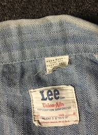 Vtg 50s Lee Union Alls Herringbone Faded Distress Coveralls Sanforized 60s Punk | eBay