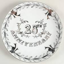 Anniversary Coupe Luncheon Plate by Lefton | Replacements, Ltd.