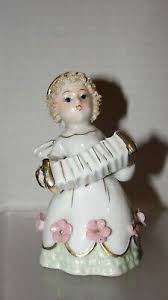 LEFTON CHINA ANGEL PLAYING ACCORDION - K8192 | eBay