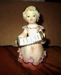 Vintage Lefton Porcelain Angel Figurine * labeled * numbered ...