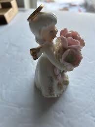 Vintage Birthday Angel/August Poppy Peridot 489 Geo z ...