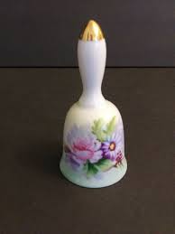 LEFTON CHINA BELL 5202 Hand Painted Pink, purple, Flowers ...