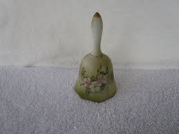 LOVELY VINTAGE "NIPPON" PORCELAIN FLORAL BELL~~HAND PAINTED ...