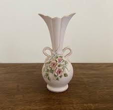 Vintage Porcelain Vase, Capodimonte Style, Delicate Ornate ...