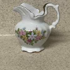Vintage Lefton Mini Pitcher/Creamer and Bowl | eBay