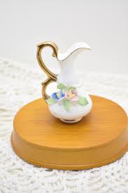 Beautiful Pair of Small Vintage Enesco Fine China Floral and ...