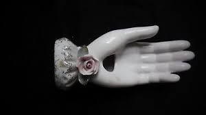 Ashtray - Hand with Rose at wrist | eBay Australia