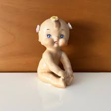 Vintage Kewpie Doll Ceramic Figurines ~ Set of 4 — Divertido