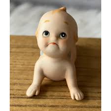 Featured is a Vintage Kewpie Baby made by Lefton.... | Depop