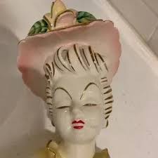 Thames | Accents | Vintage Thames Handcrafted Lady Head Vase Made In Japan Price Firm | Poshmark