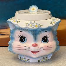 Vintage ESD “miss Priss” Japan Ceramic Cookie Jar - Etsy Canada