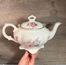 Vintage James Kent Old Foley Victoria Rose Fine Earthenware Large Ornate Teapot | Floral Shabby Chic Afternoon Tea Essentials | English Home - Etsy Israel