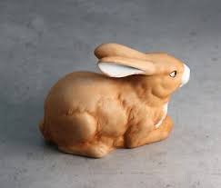 Vintage Rabbit Figurine Frankel Taiwan Collectible Porcelain ...