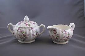 Vintage W.S. George Sugar and Creamer Bolero Pattern. For ...