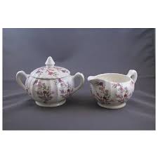 Similar Items to Vintage W.S. George Sugar and Creamer ...