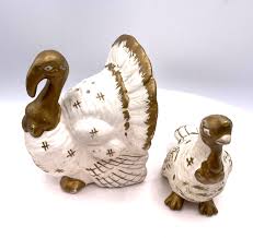Vintage Lefton Turkey Salt And Pepper Shakers Japan #1241 ...