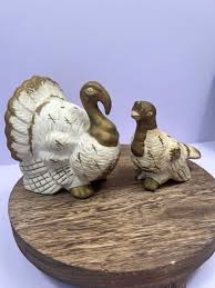 Vintage Turkey Salt and Pepper Shaker Set (tom Gobbler & Hen ...