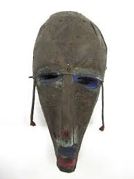 African tribal carved wood mask | eBay