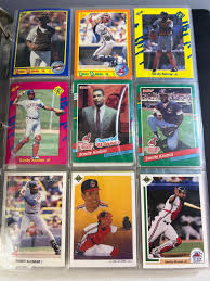 Sold at Auction: Sandy Alomar Jr. Baseball Card Collection ...