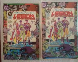 20 DC Comics - the Legion of Super Heroes (1980s) - Etsy