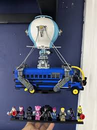 Lego Fortnite Battle Bus Wall Mount Display | eBay
