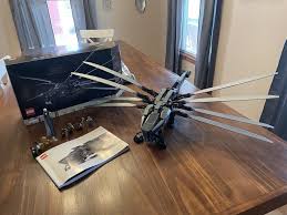 LEGO® Icons Dune Atreides Royal Ornithopter Build and Display Set 10327, 1369 Pieces - Macy's