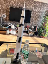 1/200 Scale NASA Saturn V Rocket Model 3D Build Painted | eBay