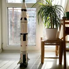 NASA Saturn V Rocket 92176 100cm Building Blocks Set Kids ...
