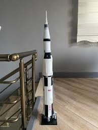 1/100 Scale Saturn V 3D Rocket Model - 111 cm (43.70 inches ...