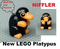 New LEGO Wild Animal PLATYPUS Harry Potter Beast NIFFLER ...