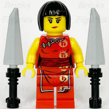 LEGO® Ninjago Nya Minifigure The Golden Weapons Red Robe ...