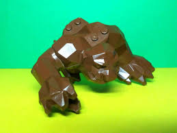 LEGO CREATURE The Brown Rock Monster vintage figure | eBay