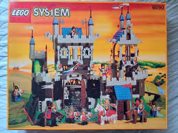 LEGO System Castle Royal Knight's Castle 6090 In 1995 Used W/Manual & Box | eBay