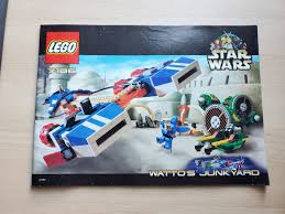 LEGO Star Wars 7186 Watto's Junkyard Manual Only | eBay