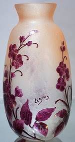 Legras Cameo Glass Vase