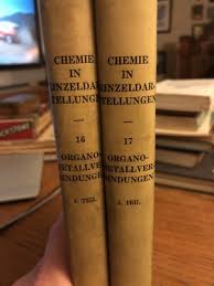 Chemistry In Detal Vol 16-17 Teil 1943 Chemie In Einzeldar ...