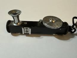 Vintage Dejur Amsco Black Range Finder with Leather Case ...